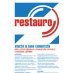 Stucco in polvere a base cementizia per esterno RESTAURO